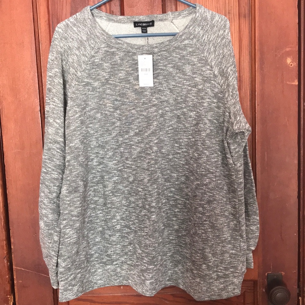 Black and White Lane Bryant Shirt